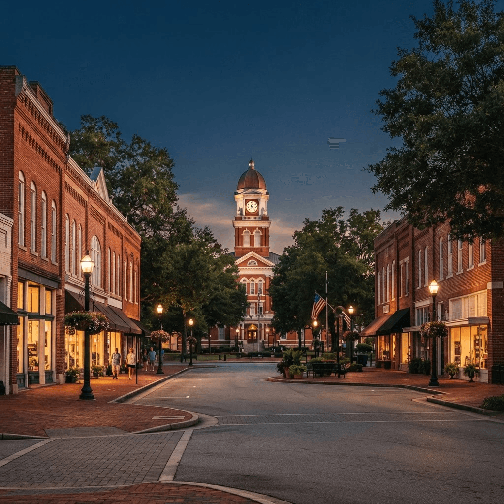 Historic downtown near Loganville, GA Historic downtown near Loganville, GA
